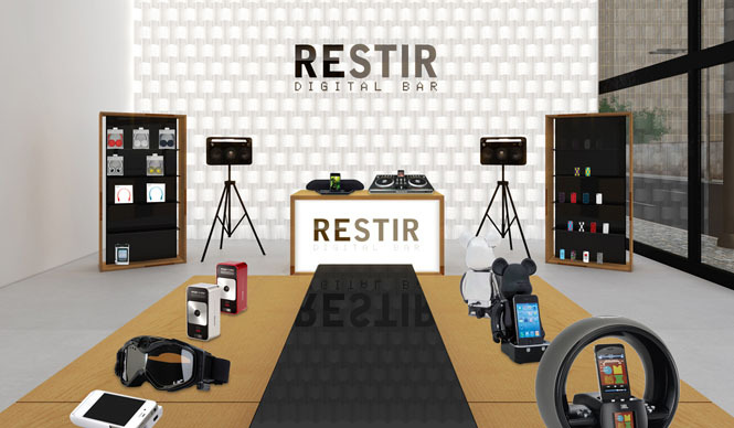 RESTIR｜『RESTIR DIGITAL BAR』大阪梅田阪急メンズ館オープン