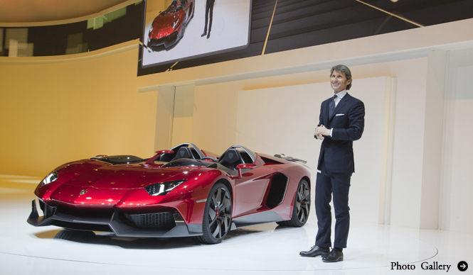 ランボルギーニ アヴェンタドール J 披露|Lamborghini