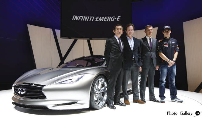 インフィニティ Emerg-Eが描く未来｜Infiniti