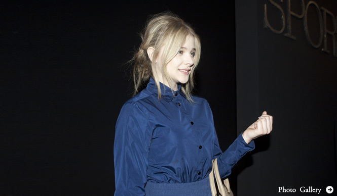 MaxMara｜15歳のクロエ・グレース・モレッツが「フェイス・オブ・ザ・フューチャーⓇ」受賞！