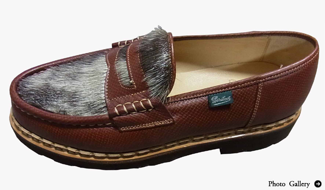 「ビームス 銀座」リニューアル記念 パラブーツのトランクショー開催