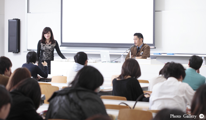 信國太志×中野香織　明治大学　白熱ファッション講座