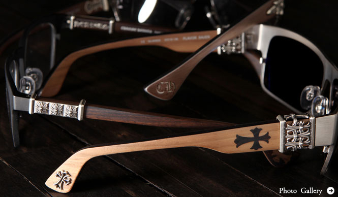 CHROME HEARTS|最新アイウェア、7週連続紹介、第2弾はチタン×ウッド