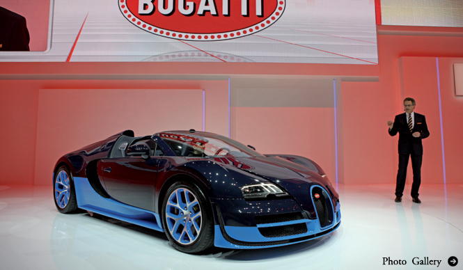 ヴェイロン グランスポールに最高性能の「ヴィッテス」登場｜Bugatti