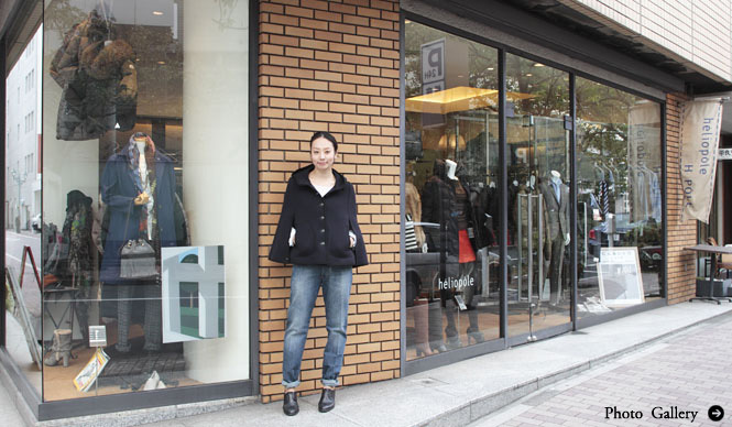 heliopole｜『エリオポール 銀座』の看板娘、杉田 歩さん