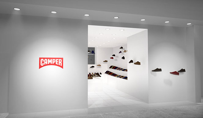 CAMPER|デザイン・オフィスNendoがショップをデザイン