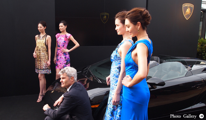 ガヤルドLP 550-2 スパイダー日本初披露|Lamborghini