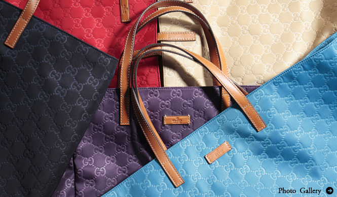 GUCCI｜街へ、旅へ、躍動する季節をともにしたいナイロン グッチッシマの新作トート