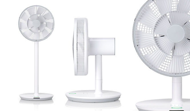 BALMUDA｜省エネ扇風機GreenFan2に新色“ホワイト×グレー”登場
