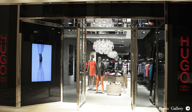 ヒューゴ ボス|HUGO、アジア初の路面店を大阪に展開!|HUGO BOSS