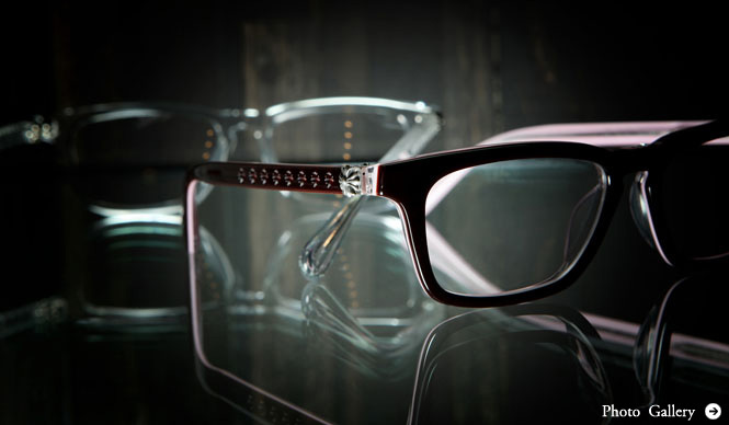 CHROME HEARTS｜最新アイウェア、7週連続紹介、第4弾モデルはウェリントン