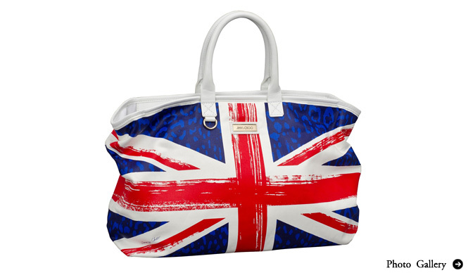 JIMMY CHOO│ユニオンジャック柄のエクスクルーシブ・ワードローブが誕生！