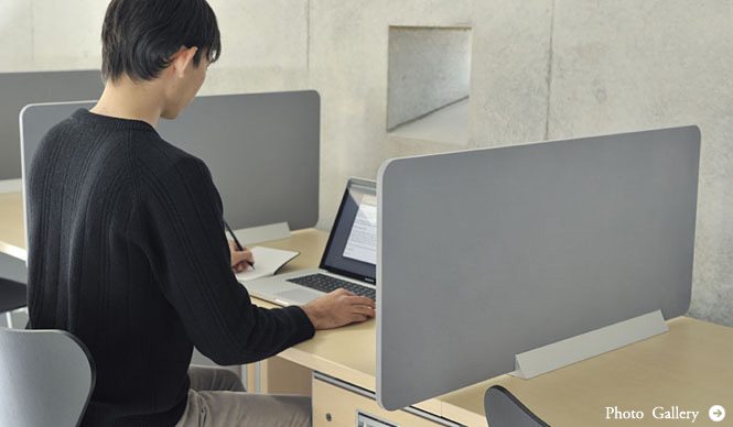 METAPHYS｜スタンド型デスクパーティション「patis」