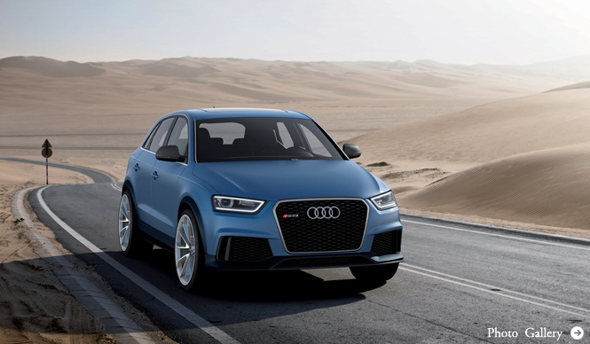 アウディ「RS Q3コンセプト」を発表|Audi