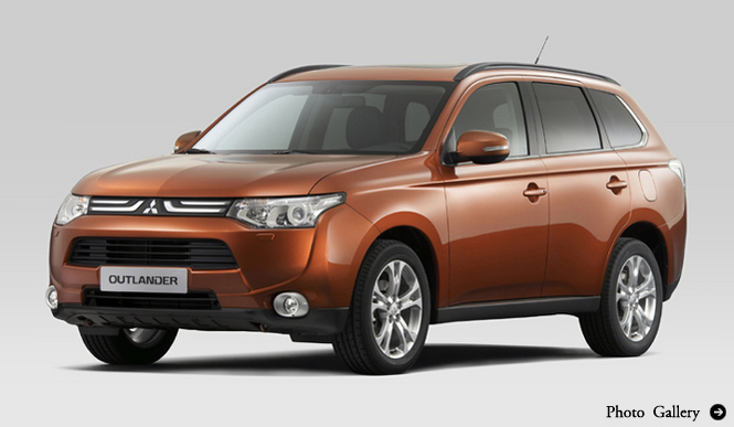 三菱、新型「アウトランダー」をアジア初披露!|MITSUBISHI MOTORS