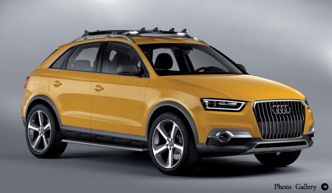 アウディ、Q3に2台のコンセプトカーを発表|Audi
