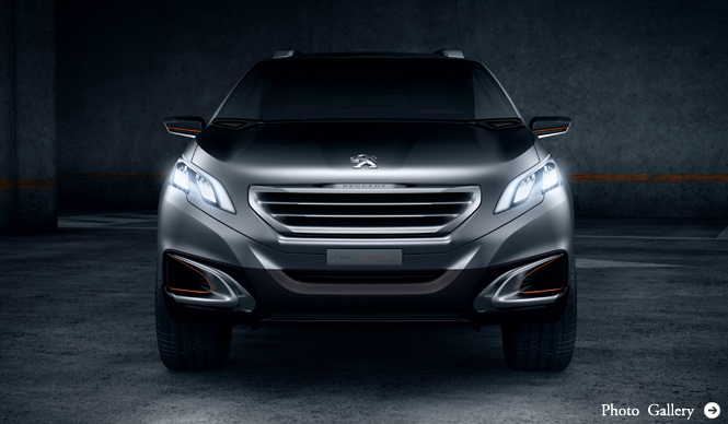 プジョー アーバンクロスオーバーコンセプトを出展|Peugeot