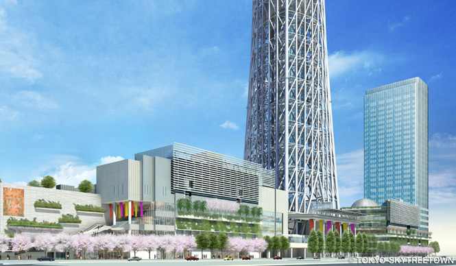 東京スカイツリー 「東京ソラマチ」へ潜入！ Ustream中継