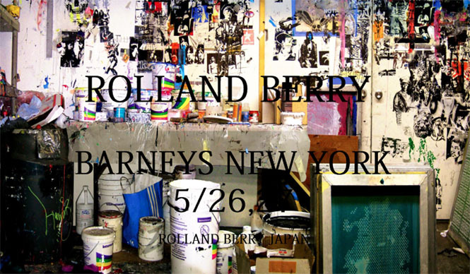 BARNEYS NEW YORK｜銀座店で「ローランド ベリー トランクショウ」開催
