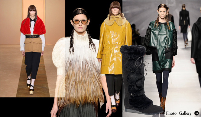 萩原輝美｜フワフワ、モコモコ、この秋冬のファーアイテム！