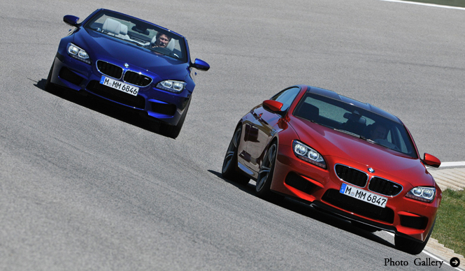 フォトフラッシュ　新型M6クーペ&M6カブリオレ｜BMW