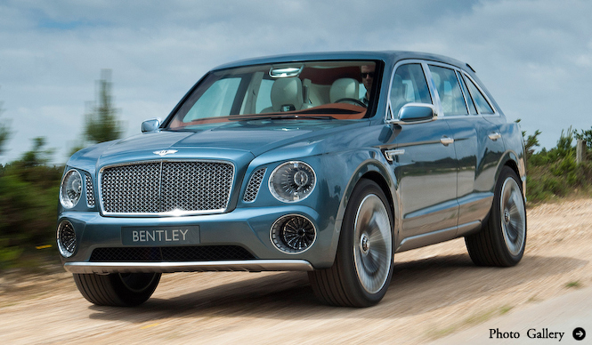 ベントレー、SUVコンセプト「EXP 9F」の動画と画像を公開|Bentley
