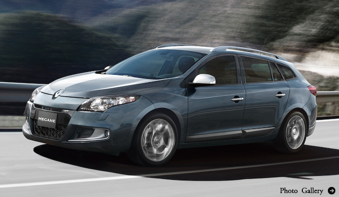 3代目メガーヌワゴンが日本初上陸|Renault