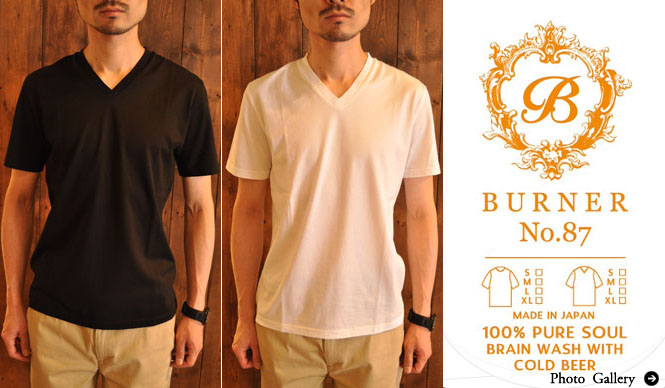 BURNER|バーナー ベーシックの“究極の無地T”発売