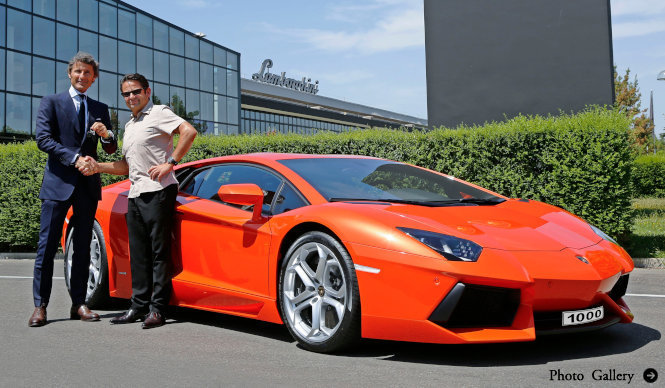 アヴェンタドール生産1,000台達成|Lamborghini