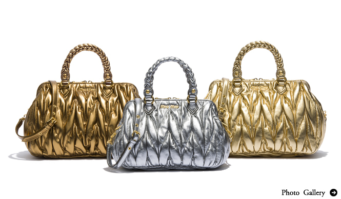 MIU MIU｜メダルカラーのロンドン限定スペシャルエディションが登場