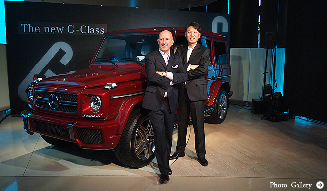 メルセデスのあたらしい「G」登場」|Mecedes-Benz