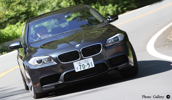 モンスターセダン BMW M5に試乗|BMW