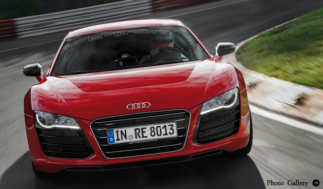 アウディR8のEV「R8 e-tron」に世界初のリアビューカメラを採用|Audi