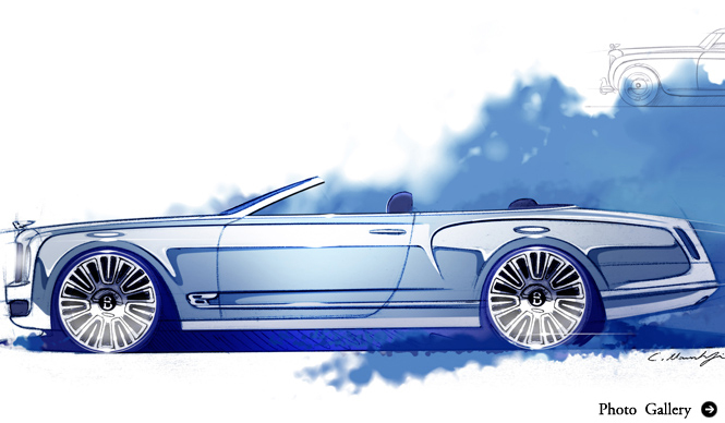 ミュルザンヌにコンバーチブルモデル登場か|Bentley