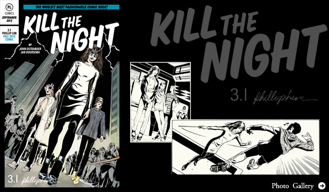 3.1 phillip lim|オリジナルコミックブック『Kill The Night』発表