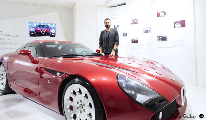 CoSTUME NATIONAL｜青山でアルファロメオとのコラボカーを展示