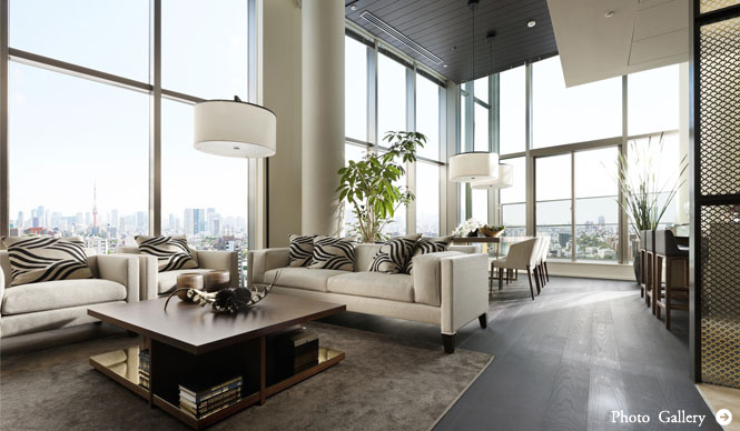 三菱地所レジデンス｜「ザ・パークハウス 西麻布レジデンス」モデルルームオープン