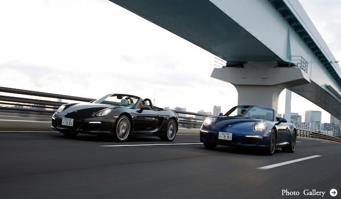 ボクスターと911カブリオレ－2つのオープンポルシェ｜Porsche