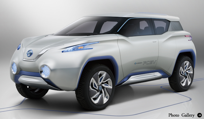 日産、燃料電池車の四輪駆動SUV「テラ」を出展|NISSAN