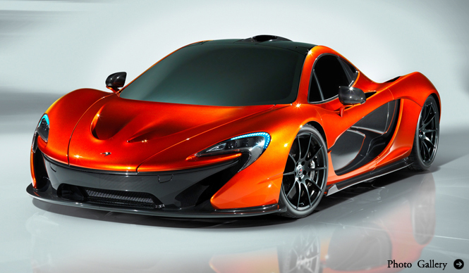 マクラーレンのコンセプトモデル「P1」登場|McLaren