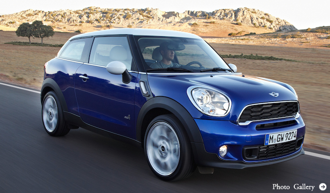 ミニ クロスオーバーの3ドア版「ペースマン」デビュー｜MINI