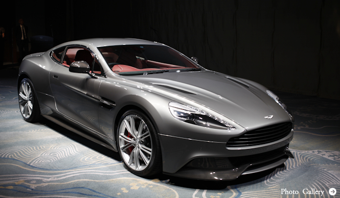アストンマーティン ヴァンキッシュ、はやくも日本初上陸|Aston Martin