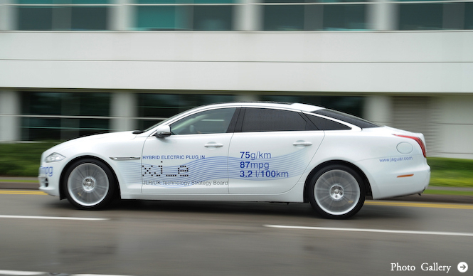ジャガーXJのPHEV公開｜Jaguar