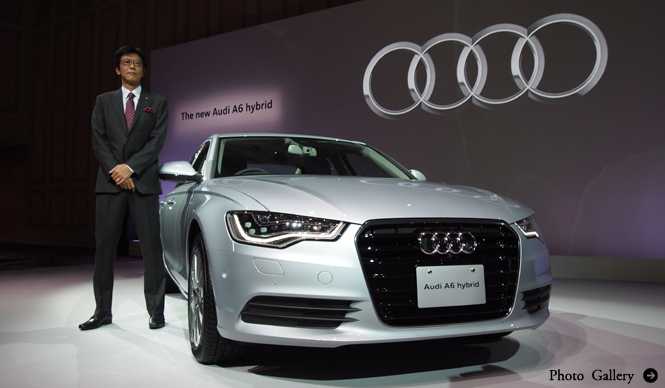 アウディジャパン初のハイブリッドモデル A6 ハイブリッド 発売|Audi
