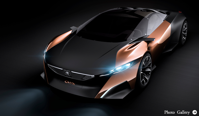 コンセプトカー「Onyx」がパリモーターショーでお目見え|Peugeot