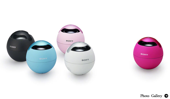 Sony｜NFC搭載Bluetooth®ポータブルスピーカー「SRS-BTV5」10月発売