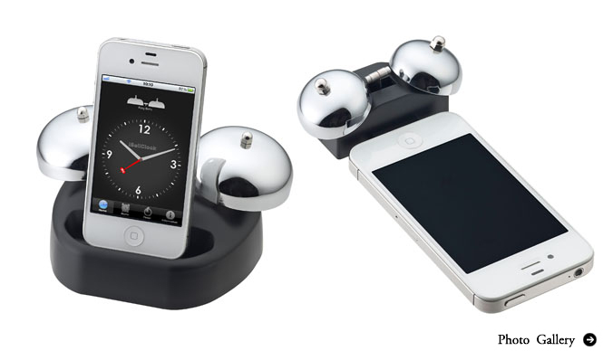 NOA|iPhoneに装着する強力目覚ましベルアラーム「iBell」日本初上陸