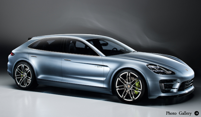 パナメーラにプラグインハイブリッドを搭載したコンセプト|Porsche