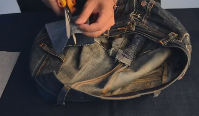 NUDIE JEANS|リペアすることで、自分だけの一本に