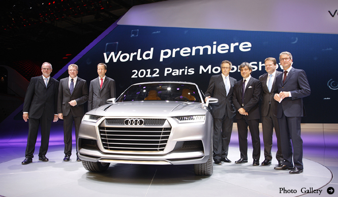 パリ現地リポート|Audi crosslane coupe